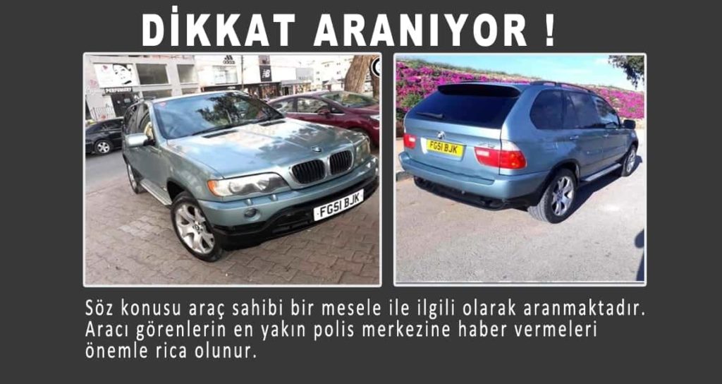 POLİS: DİKKAT ARANIYOR…