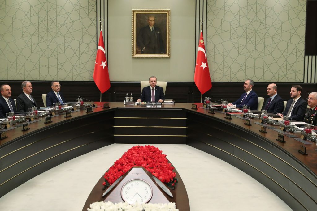 TÜRKİYE MİLLİ GÜVENLİK KURULU TOPLANTISI…