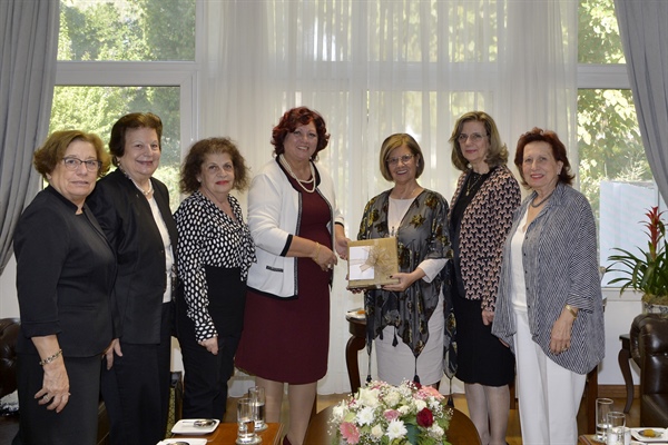 Meral Akıncı, Kıbrıs Türk Kadınlar birliği heyetini kabul etti