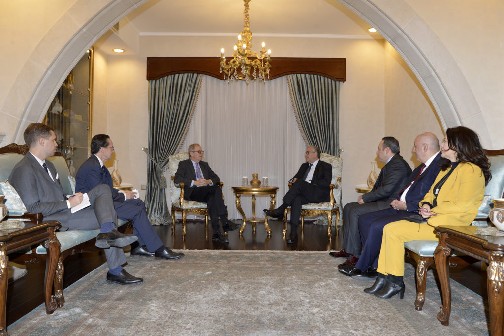 Cumhurbaşkanı Akıncı İsveç ve Finlandiya Büyükelçilerini kabul etti
