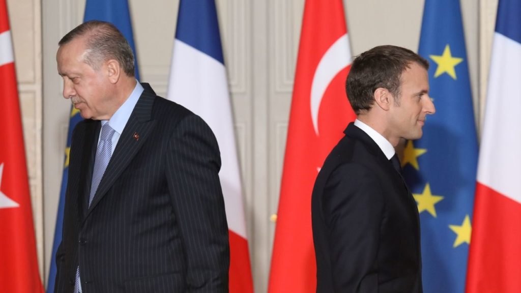 Erdoğan’dan Macrona Zor Soru ?