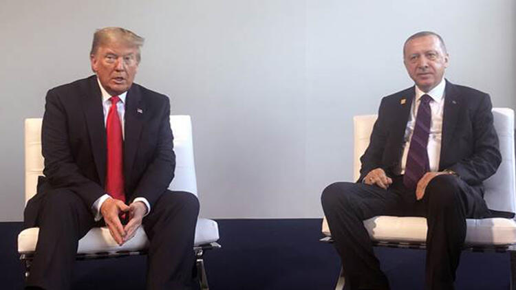 Türkiye Cumhurbaşkanı Erdoğan, Trump’la bir araya geldi