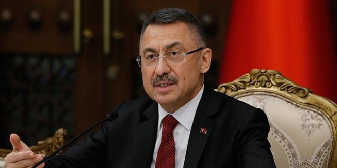 TC Cumhurbaşkanı Yardımcısı Oktay, Bayındırlık Ve ULaştırma Bakanı Atakan’ı Kabul Etti