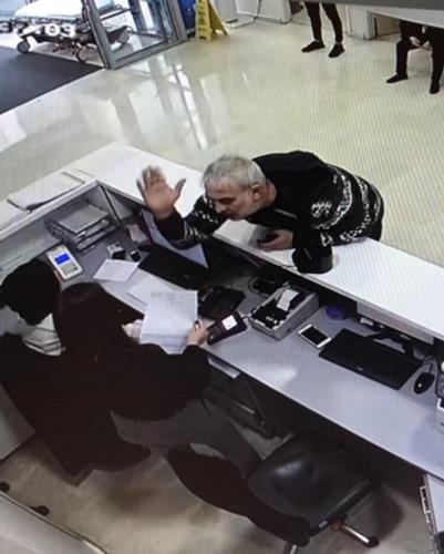 Eski kaleci hastanede olay çıkardı