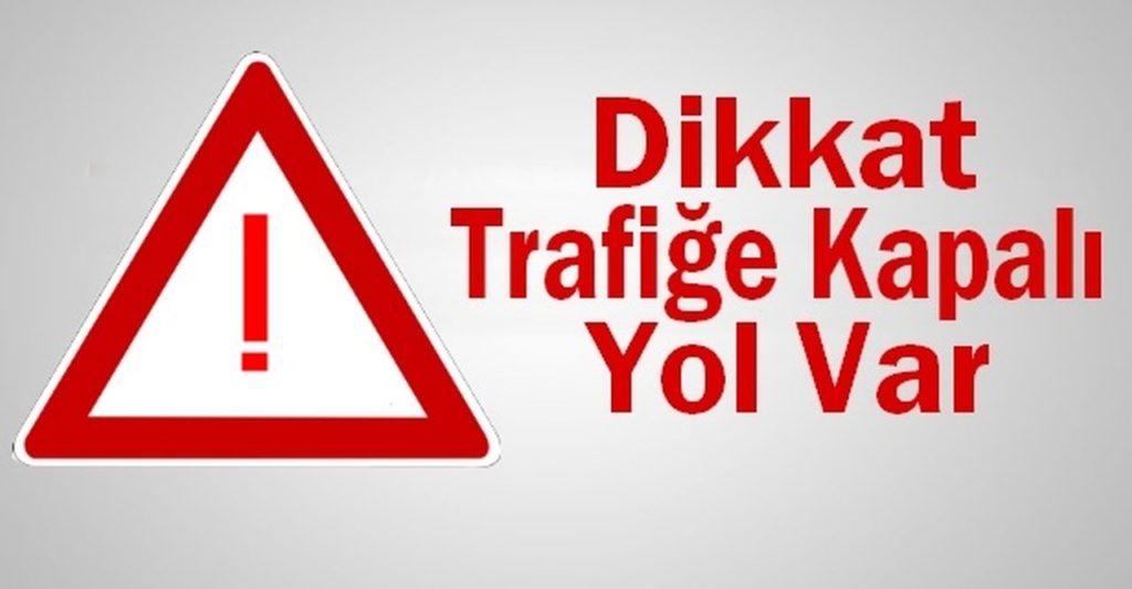Haspolat kavşağında bazı yollar haftasonu trafiğe kapatılacak