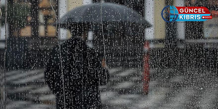 Yağmurlu hava çarşambaya kadar devam edecek