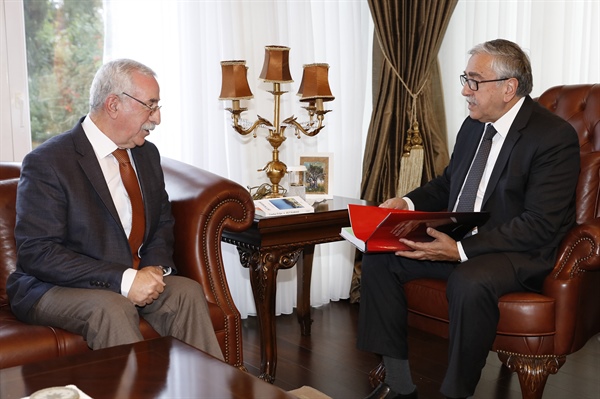 CUMHURBAŞKANI MUSTAFA AKINCI, CANDAŞ YOLGA’YI KABUL ETTİ