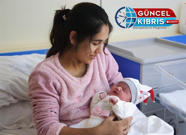 2020’nin ilk bebeği DR. Burhan Nalbantoğlu Devlet Hastanesi’nde doğdu