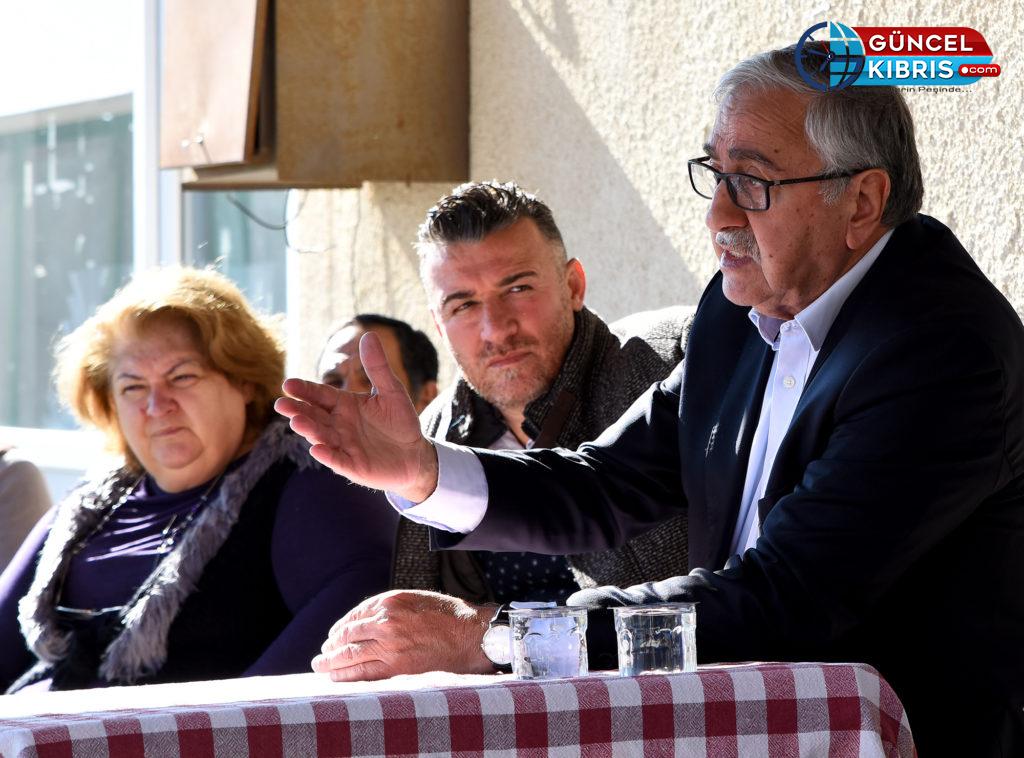 Cumhurbaşkanı Akıncı köy ziyaretlerine devam ediyor