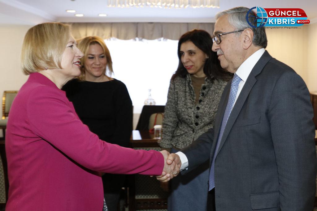 Cumhurbaşkanı Akıncı, Spehar ile görüştü