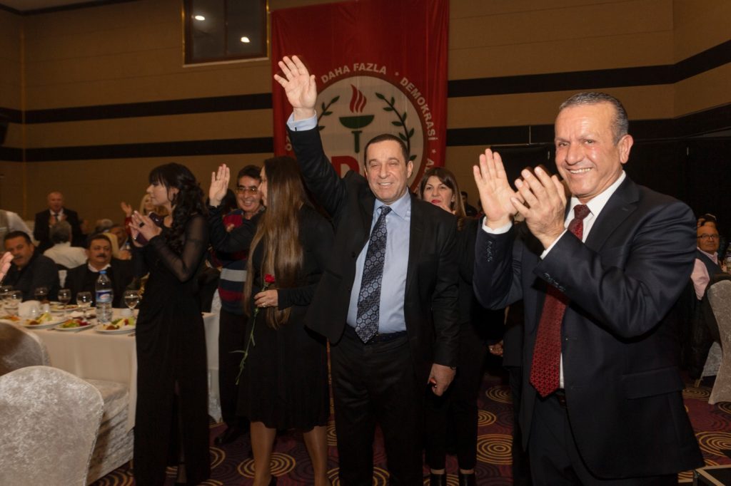 Demokrat partiler 27’nci yıl yemeğinde buluştu