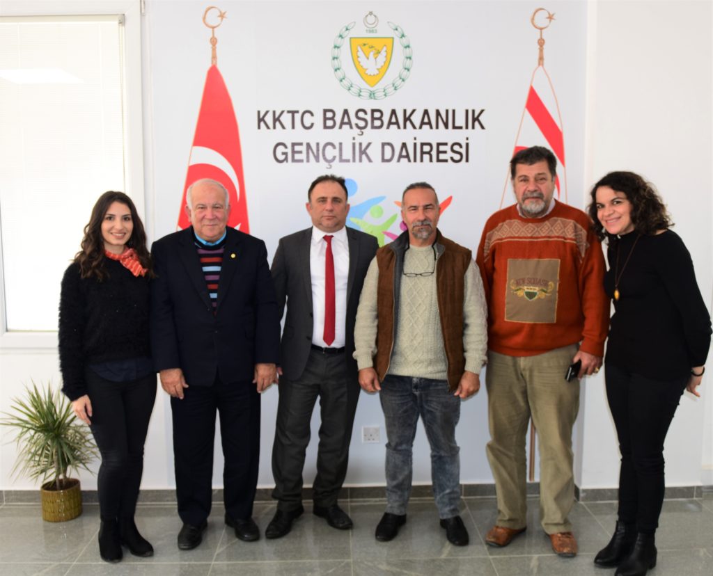 Güstep’ten gençlik dairesi müdürü Eren’e ziyaret