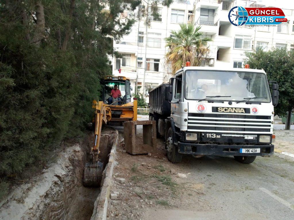 Girne Belediyesi su taşkınlarıyla ilgili mücadeleye devam edildiğini bildirdi