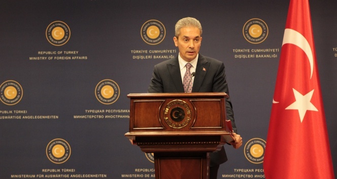 TC Dışişleri Bakanlığı Sözcüsü Aksoy’dan AB’nin Açıklamasına Tepki