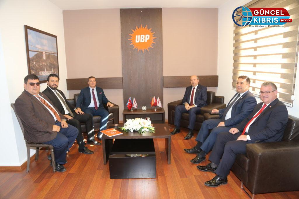 YDP heyeti UBP’yi ziyaret etti