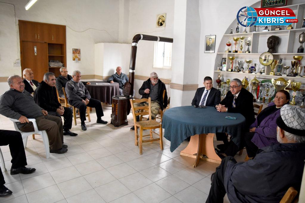 Cumhurbaşkanı Akıncı, Akdoğan, Türkmenköy, Vadili, Paşaköy ve Gaziköy’ü ziyaret etti