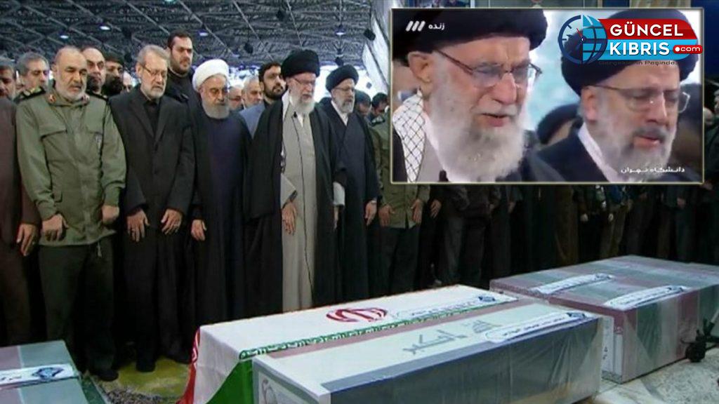 Hamaney, Süleymani’nin cenaze namazında gözyaşlarını tutamadı!