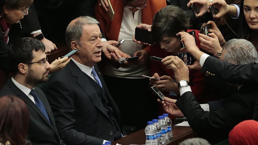 Bakan Akar: Dileğimiz bir an önce İdlib ve Libya’ya barışın gelmesi