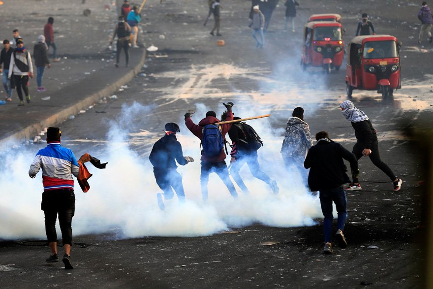 Irak’ta gösteriler alevlendi