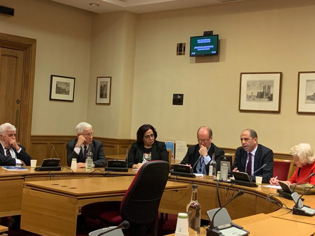 Özersay, Lordlar Kamarası’nda konuşma yaptı