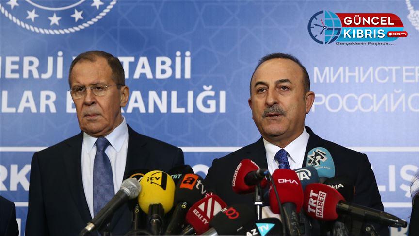 Dışişleri Bakanı Çavuşoğlu: Erdoğan ve Putin Libya için ateşkes çağrısında bulundu
