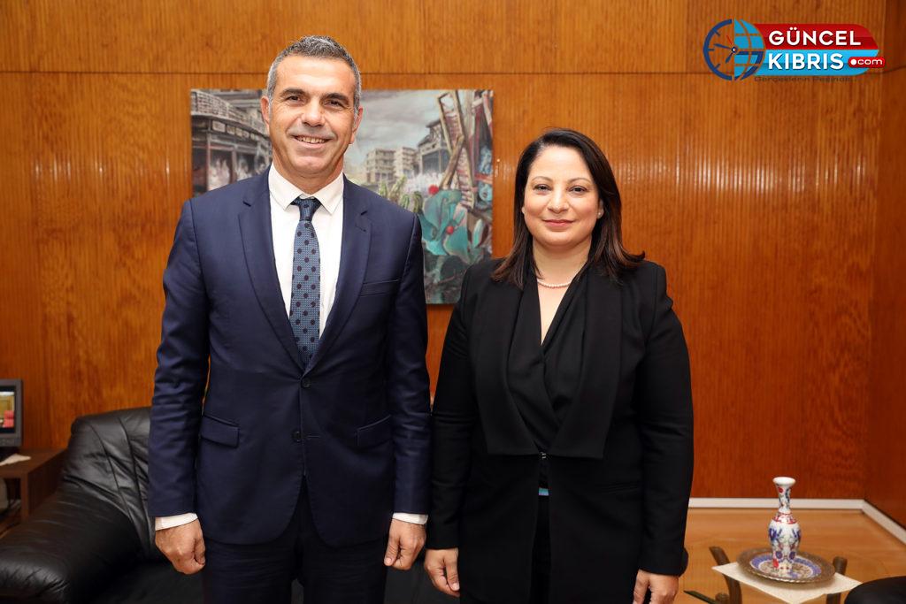 Meclis Başkanı Uluçay, KKTC Muskat Temsilciliği’ne atanan Emine Ertürk’ü kabul etti