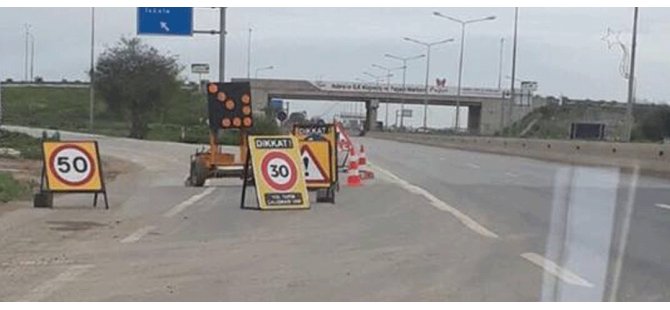 Dikkat ! Yol çalışması