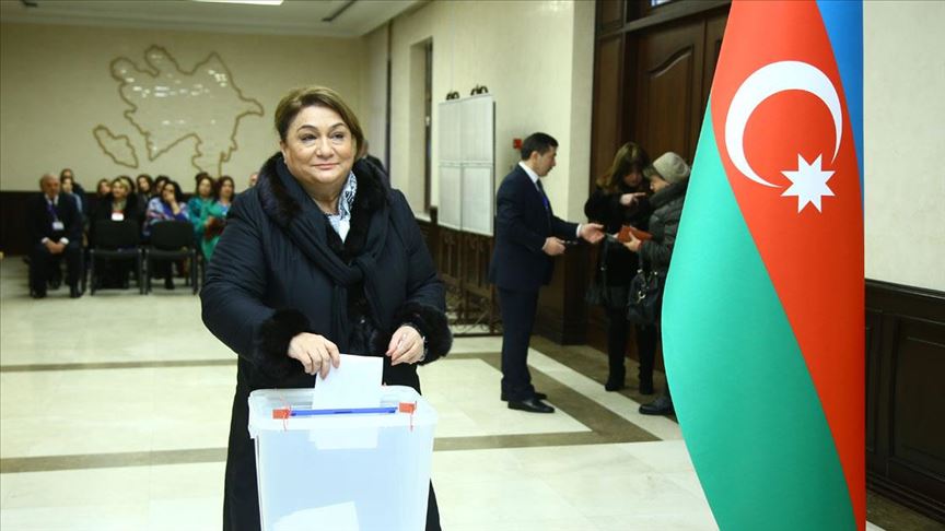 Azerbaycan’da oy kullanma işlemi sona erdi