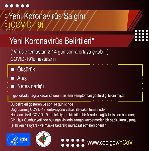 Tabipler Birliği, koronavirüs’le ilgili uyarılar içeren yeni bir afiş hazırladı