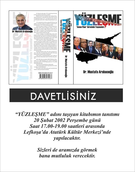 Dr. Mustafa Arabacıoğlu’nun “Yüzleşme” adlı kitabı yarın tanıtılacak