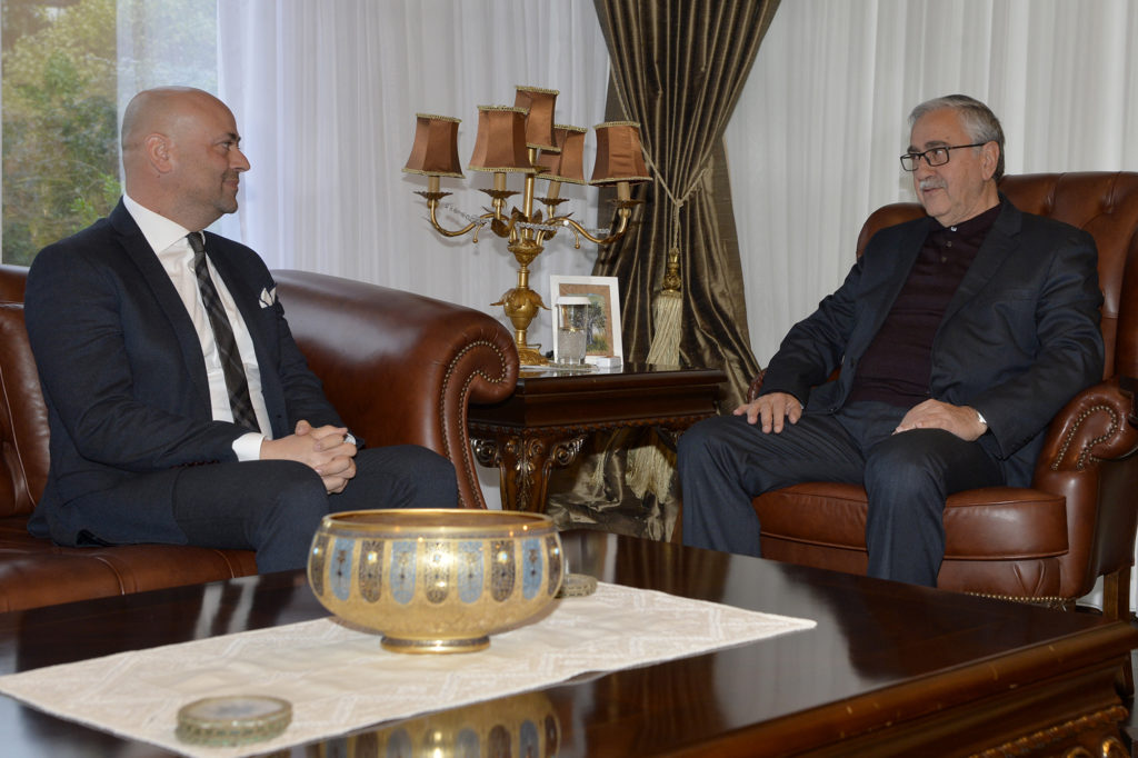 Cumhurbaşkanı Akıncı, Doha temsilcisi Güven’i kabul etti