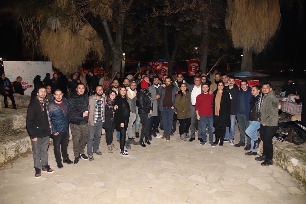 Erhürman “Barış ateşi” etkinliğinde konuştu