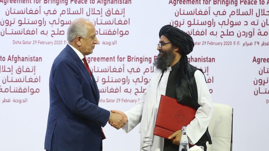 ABD ile Taliban barış süreci anlaşmasını imzaladı