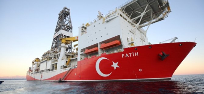 FATİH sondaj gemisi Mersin açıklarında