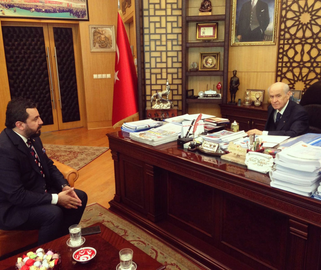 Zaroğlu, MHP Genel Başkanı Devlet Bahçeliyi ziyaret etti