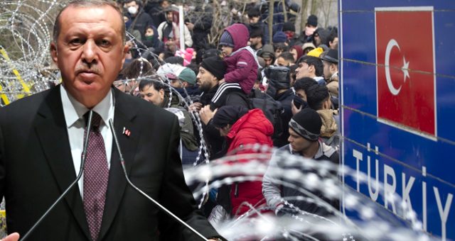 Erdoğan: 18 bin düzensiz göçmen sınırı geçti, kapıları açık tutacağız