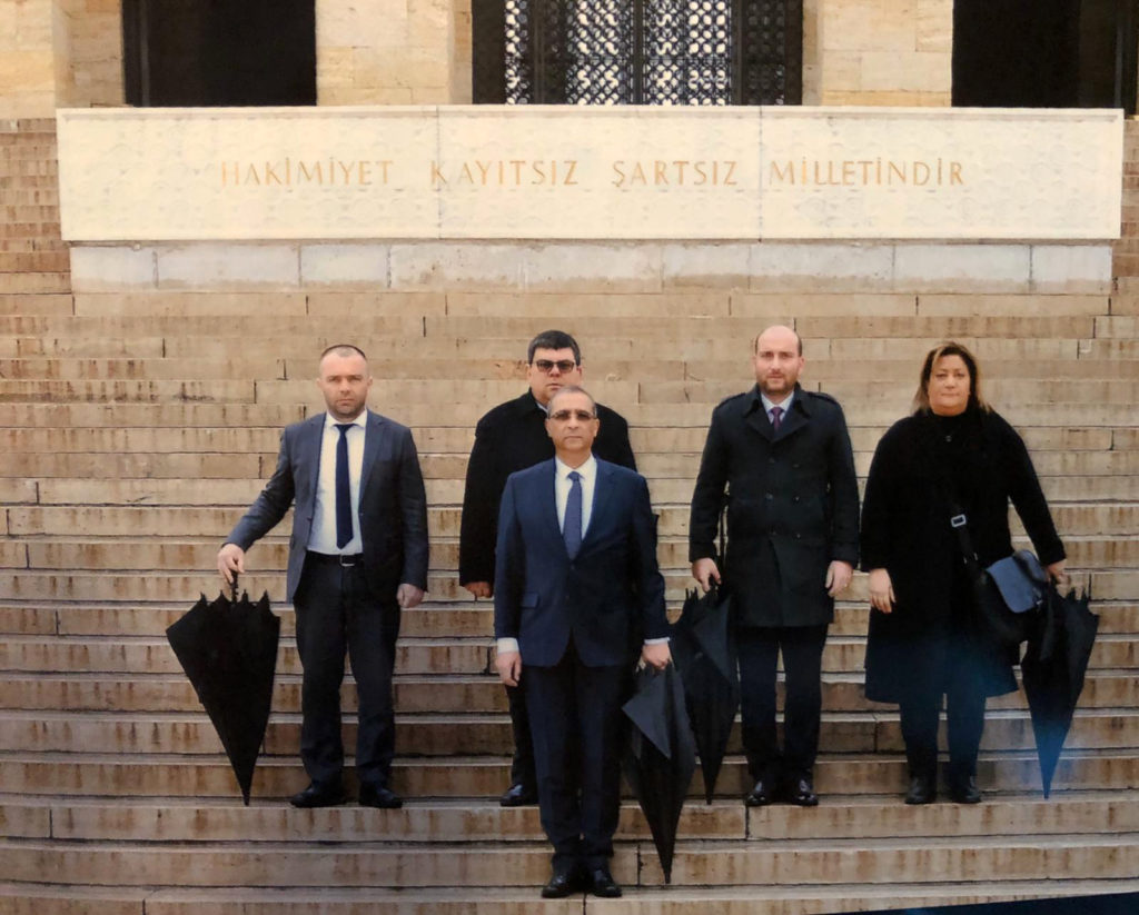 Ekonomi, maliye, bütçe ve plan komitesi Anıtkabir’de