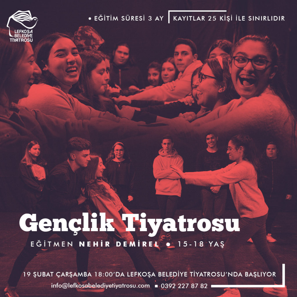 Çocuk ve Gençlik tiyatrosu kurslarının yeni dönem kayıtları yarın başlıyor