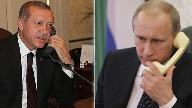 Cumhurbaşkanı Erdoğan ile Rusya Devlet Başkanı Putin telefonda görüştü