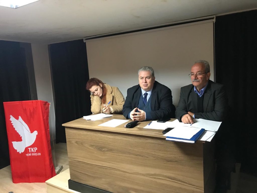 TKP-YG Akıncı’yı aktif olarak destekleme kararı aldı