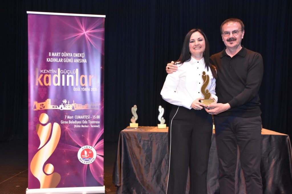 Girne Belediyesi “Kentin güçlü kadınları ödül töreni” yapıldı