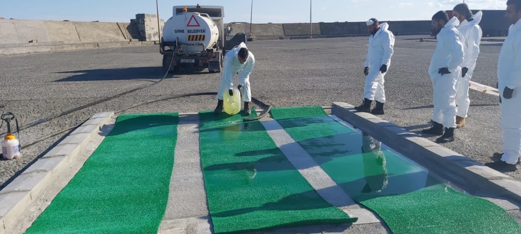 Girne Belediyesi yeni limandan çıkan  araçlar için düzenleme yaptı