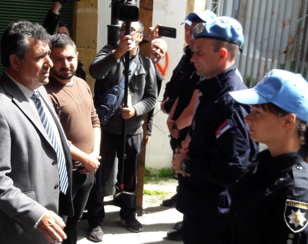 Lokmacı sınır kapısında dördüncü eylem