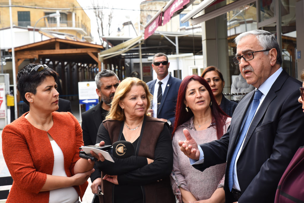 Cumhurbaşkanı Akıncı Arasta’yı ziyaret etti