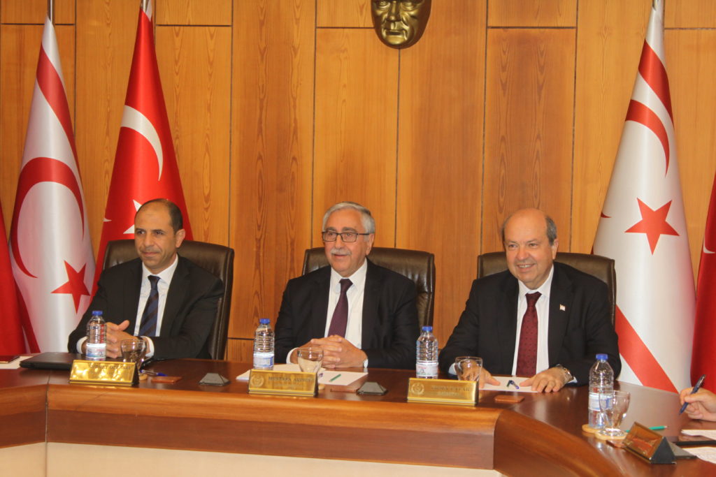 Bakanlar Kurulu Cumhurbaşkanı akıncı başkanlığında olağanüstü toplandı