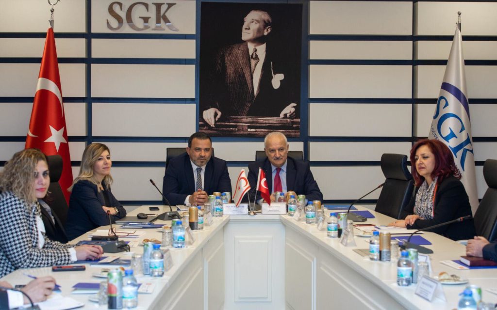 Çalışma Bakanlığı ekibi Türkiye’de temaslarda bulundu