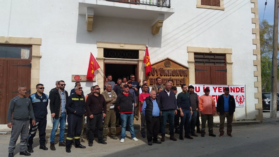 Devrimci Genel-İş Büyükkonuk Belediyesi’nde süresiz greve gitti