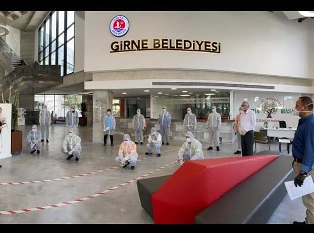 Girne Belediyesi’nde iş sağlığı güvenliği ve eğitimi çalışmaları