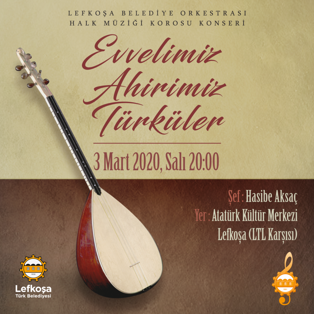 LBO Halk müziği korosu’ndan “Evvelimiz, ahirimiz türküler” konseri