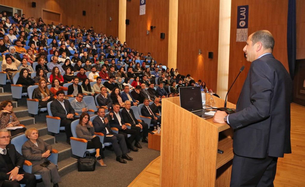 Bağımsız Cumhurbaşkanı adayı Özersay LAÜ’de konuştu